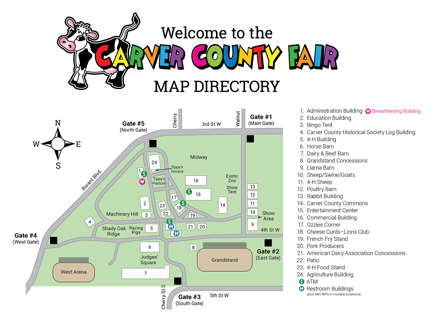 Carver County Fair Map Directory thumbnail