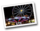 Carver County Fair Midway at night