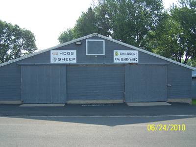 Carver County Fair Hog and Sheep Barn