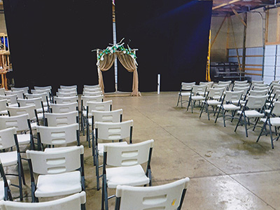 Wedding at Carver County Fair Entertainment Center